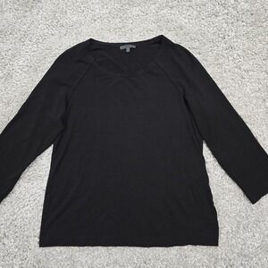 Oska‎ Womens Black Pullover Top Size 2 UK12 Minimalist Modern Capsule